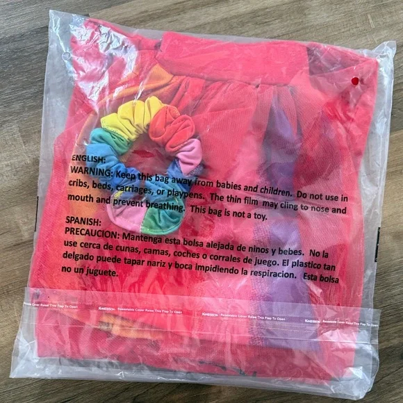 Sesame Street Elmo Red Tee and Colorful Skirt Set - Picture 4 of 4